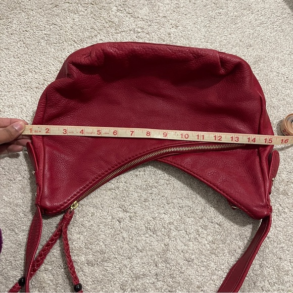 THE SAK | GORGEOUS BOHO RED GENUINE LEATHER PURSE ♥️ - Picture 2 of 7